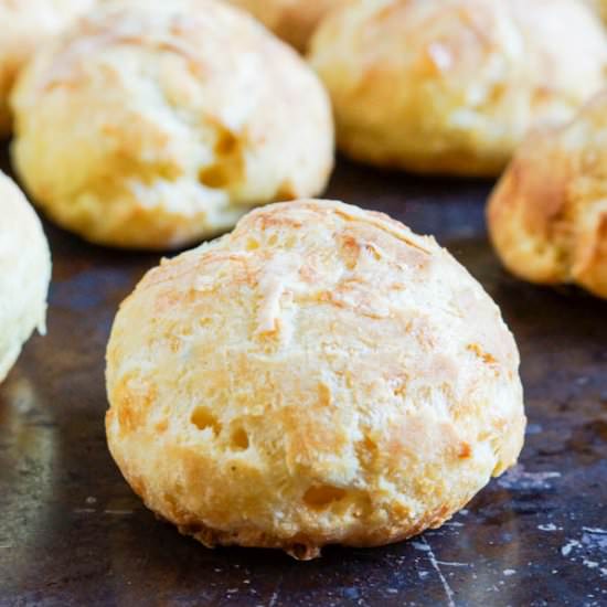 Gougères (French Cheese Puffs) - Recipe photo by TaraMar