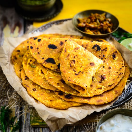 Bottle Gourd FlatBread - Recipe photo by Whiskaffair