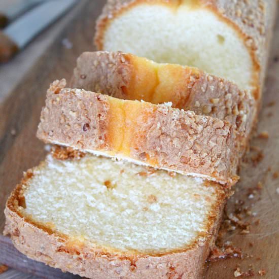 Madeira cake with almonds - Recipe photo by Easy Peasy Creative Ideas