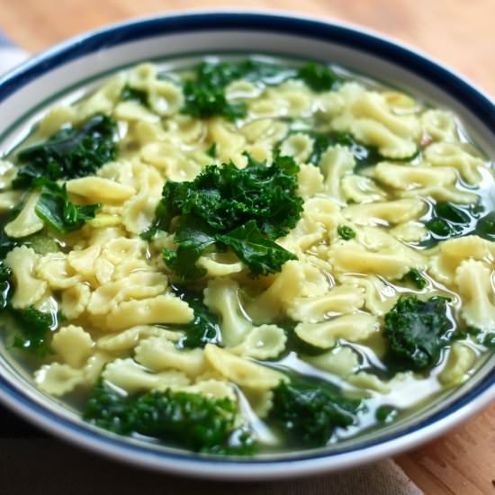 Kale Noodle Soup - Recipe photo by seeksatiation