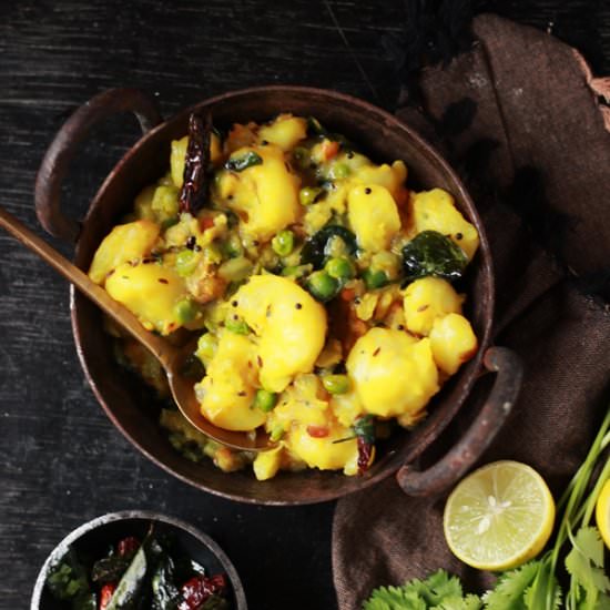 Potato Masala Curry - Recipe photo by Harini123