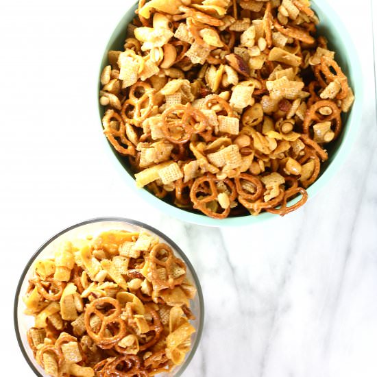 Sweet & Salty Snack Mix - Recipe photo by justjfaye