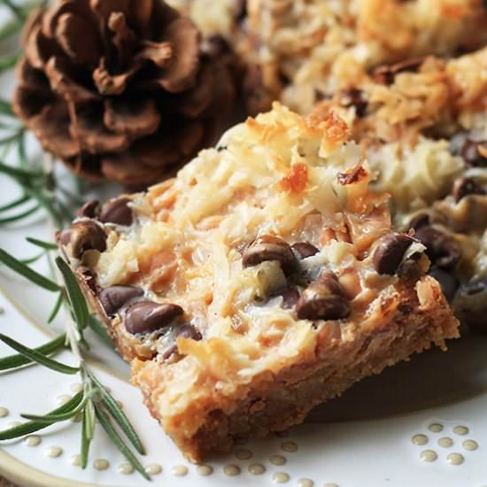 Seven Layer Bars - Recipe photo by cookingupcottage