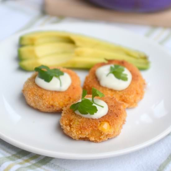 Vegan Sweet Potato Cutlets - Recipe photo by Taste me