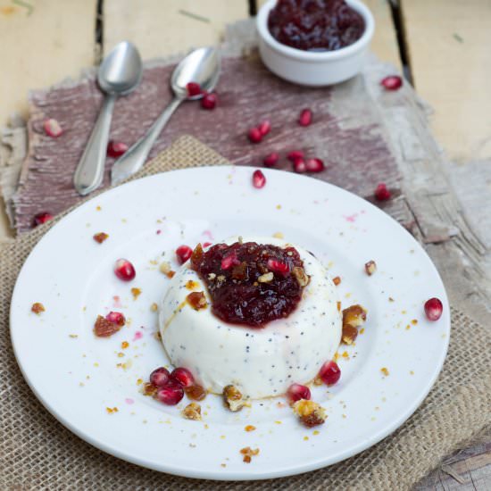 Poppy Seed Pannacotta - Recipe photo by Ingeliuke