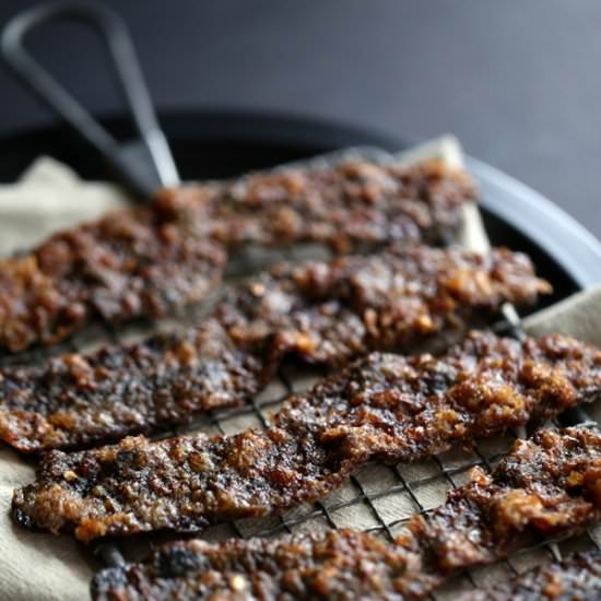 Slow Candied Bacon - Recipe photo by Melanie Makes