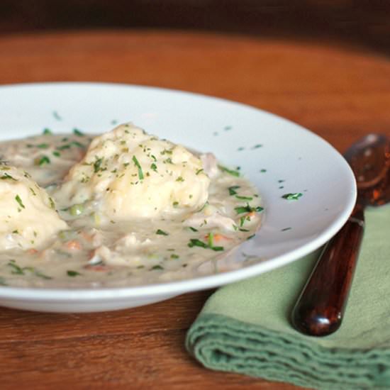Chicken and Dumplings - Recipe photo by Circle B Kitchen