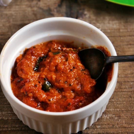 Onion Chutney - Recipe photo by Harini123