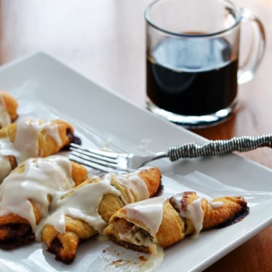 Crescent Cinnamon Rolls - Recipe photo by ambslovesfood