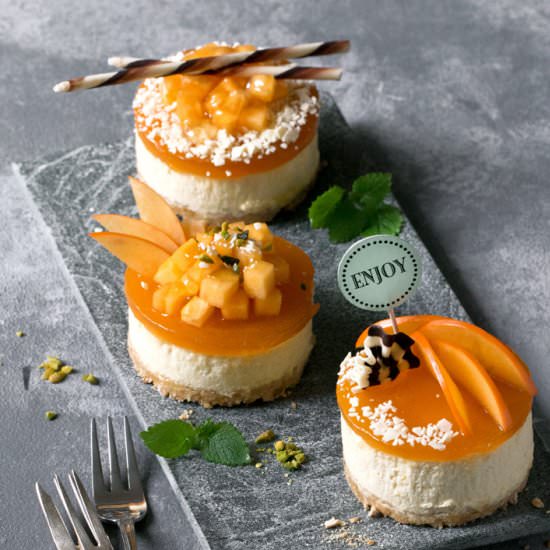 Mango Mousse Cakes - Recipe photo by DeniseRenee