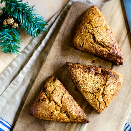 Gingerbread Scones - Recipe photo by cookienameddesire