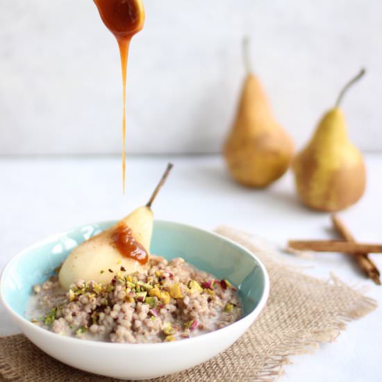 Buckwheat Porridge - Recipe photo by TheFitFoodie