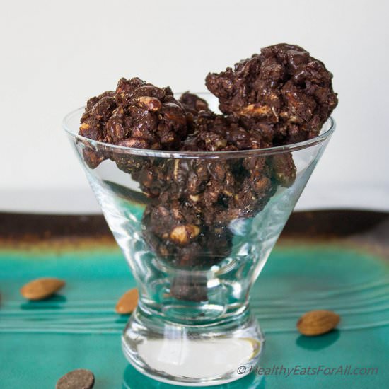 Chocolate Nut Clusters - Recipe photo by healthyeatsforall