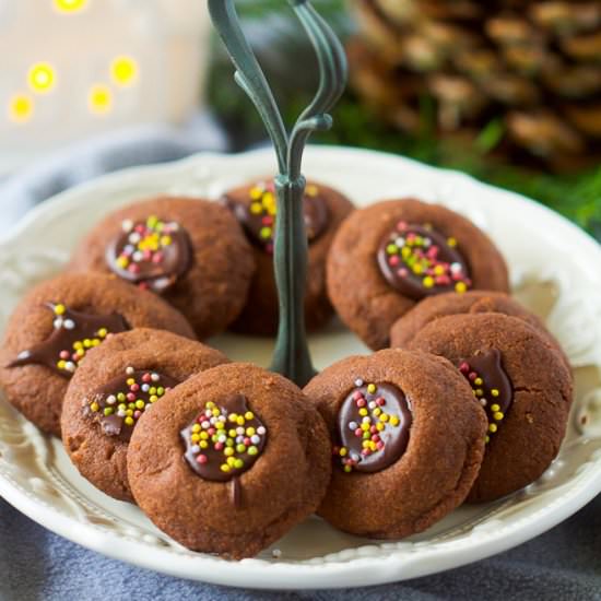 Chocolate shortbread - Recipe photo by Flobonneschoses