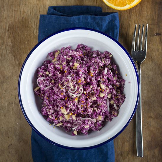 cous cous di cavolfiore - Recipe photo by La cucina spontanea