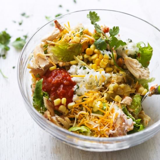 Chicen Burrito Bowls - Recipe photo by pipandebby