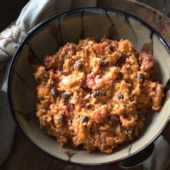 Easy Slow Cooker Sweet Potato Stew - Recipe photo by Rawmazing