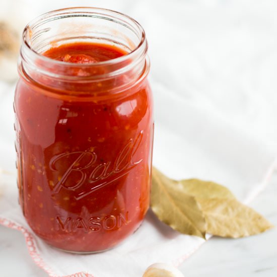 Easy Twenty Minute Classic Marinara - Recipe photo by foxandbriar