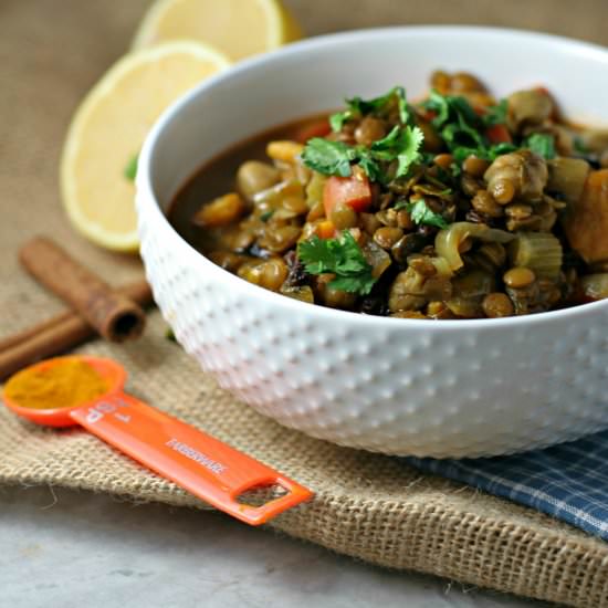 Moroccan Lentil Stew - Recipe photo by crissy0316