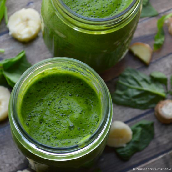 The Simplest Green Smoothie - Recipe photo by houseofhealthy