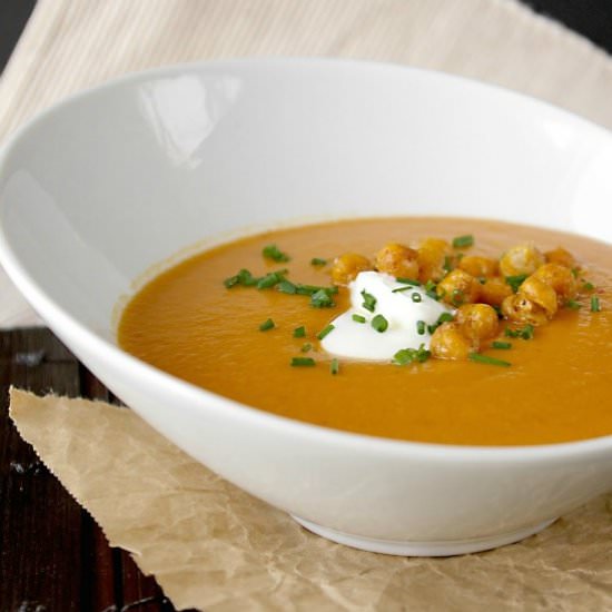 Quick Red Lentil Soup - Recipe photo by Culinary Therapy