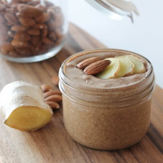 Ginger Spiced Almond Butter - Recipe photo by reachingforgreens