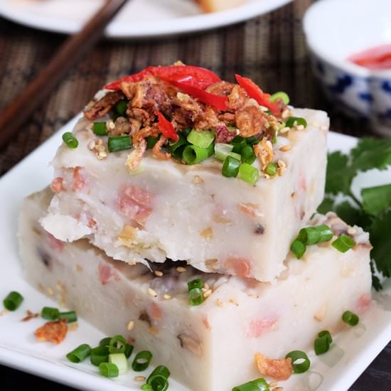 Hong Kong Style Radish Cake - Recipe photo by BearNakedFood