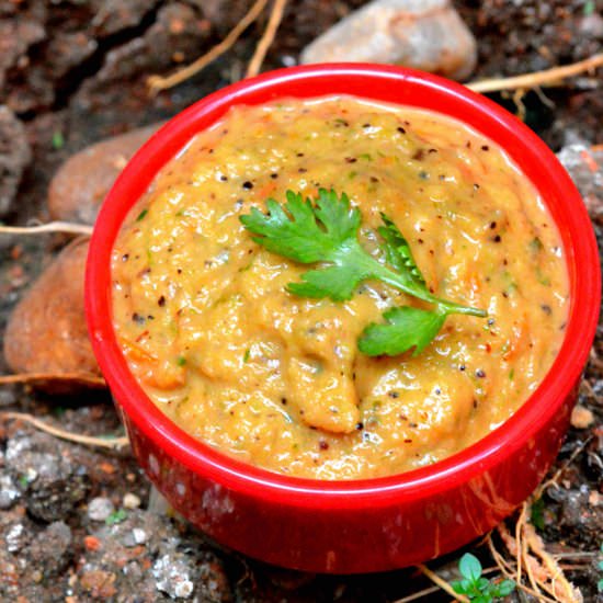 Ridge gourd chutney - Recipe photo by hariniaravind