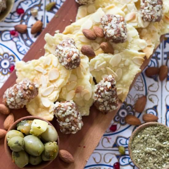 Gluten-free almond lavosh crackers - Recipe photo by ImmigrantsTable