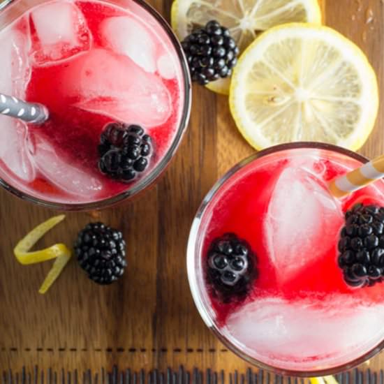 Fresh Squeezed Blackberry Lemonade - Recipe photo by theocdkitchen