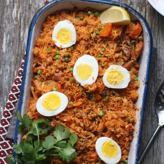 Spicy Tomato Vegetable Puloa - Recipe photo by foodfashionparty