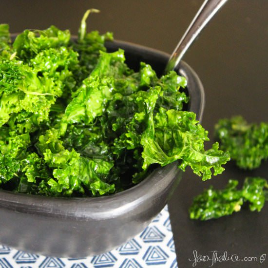 Massaged Kale with Dressing - Recipe photo by LaraThalice