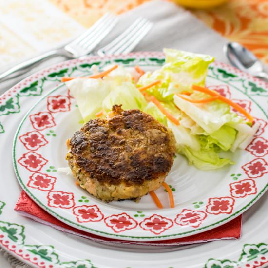 Blackened Salmon Fishcakes - Recipe photo by JoJoNookAndCranny