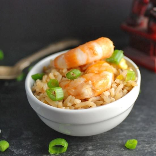 Shrimp Fried Rice - Recipe photo by theunmanlychef