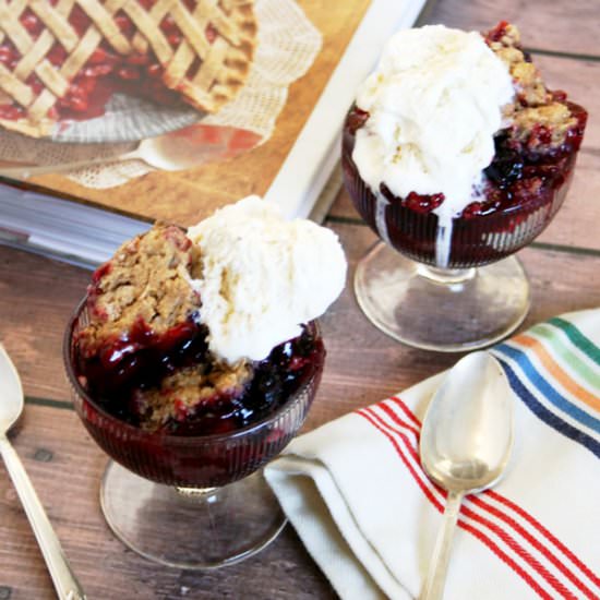 Jumbleberry Fruit Cobbler - Recipe photo by myfriendsbakery