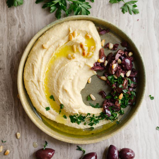 Jerusalem Hummus - Recipe photo by The Food Fox