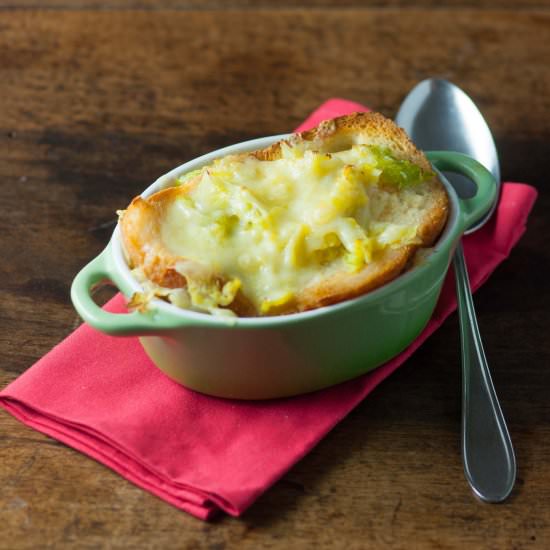 Cabbage Soup with Cheese - Recipe photo by streghetta in cucina
