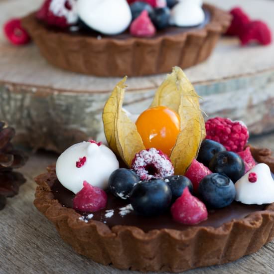 Chocolate Tarts - Recipe photo by Ingeliuke