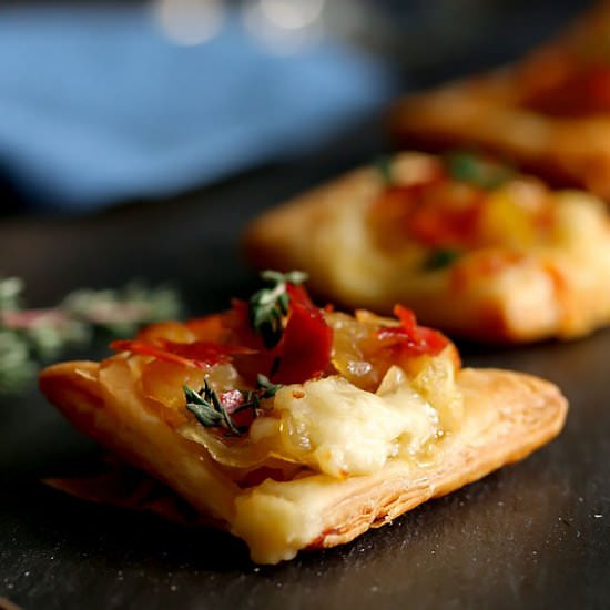 Caramelized Onion Tart - Recipe photo by Cooks With Cocktails