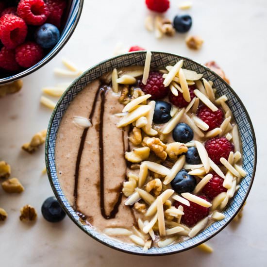 Fruit And Nut Smoothie Bowl - Recipe photo by easybabymeals