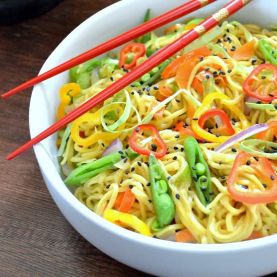 Vegetable Chow Mein - Recipe photo by JoyouslyDomestic
