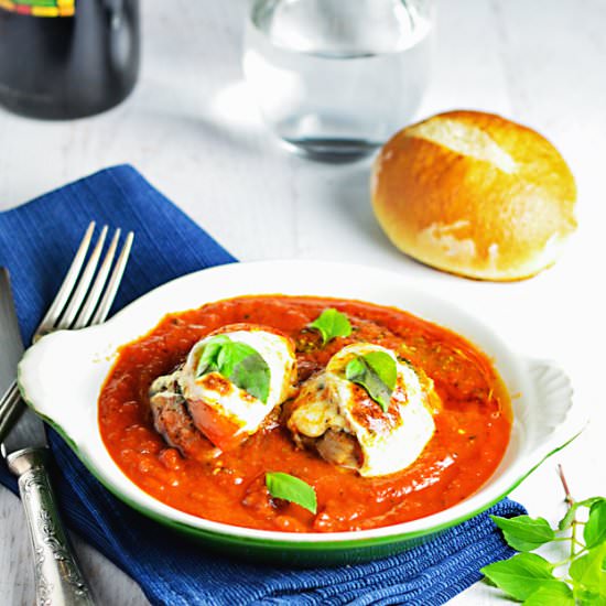Pork Tenderloin with Marinara - Recipe photo by lexibites