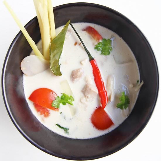 Tom Kha Gai Thai Coconut Milk Soup - Recipe photo by Leelalicious