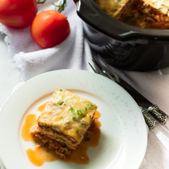 Slow Cooker Zucchini Lasagna - Recipe photo by PrimaveraKitchen