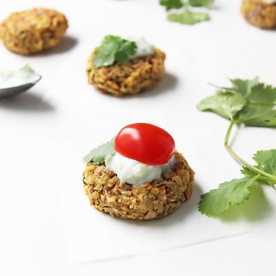 Baked Falafel Appetizer - Recipe photo by Leelalicious