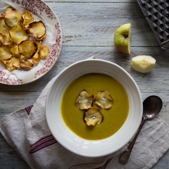 Spiced Parsnip Soup - Recipe photo by Cygnet Kitchen