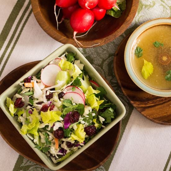 Ginger Crunch Salad - Recipe photo by boastfulfood