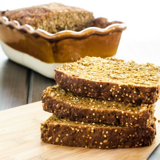 Hearty Quinoa Bread - Recipe photo by wendypolisi