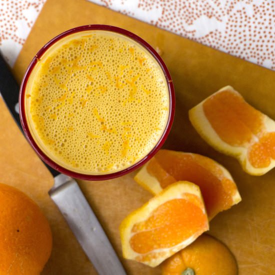 Orange Creamsicle Smoothie - Recipe photo by ebrees