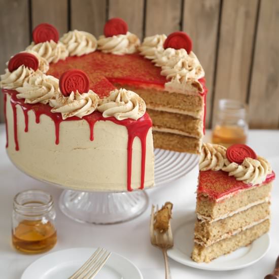 Bourbon Vanilla Layer Cake - Recipe photo by sprinklebakes
